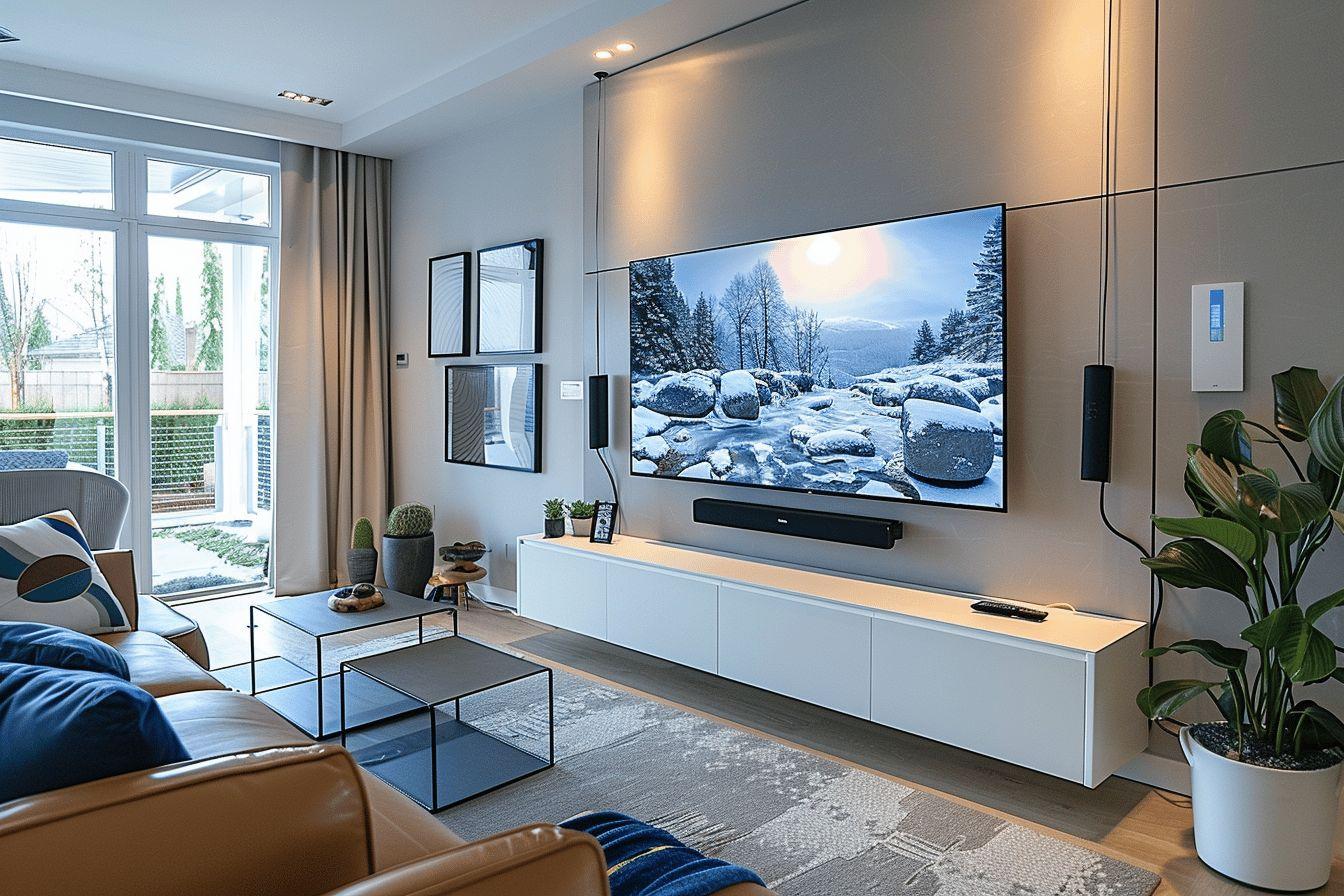 Comment fixer sa TV au mur et cacher les câbles : astuces pour un résultat invisible et élégant