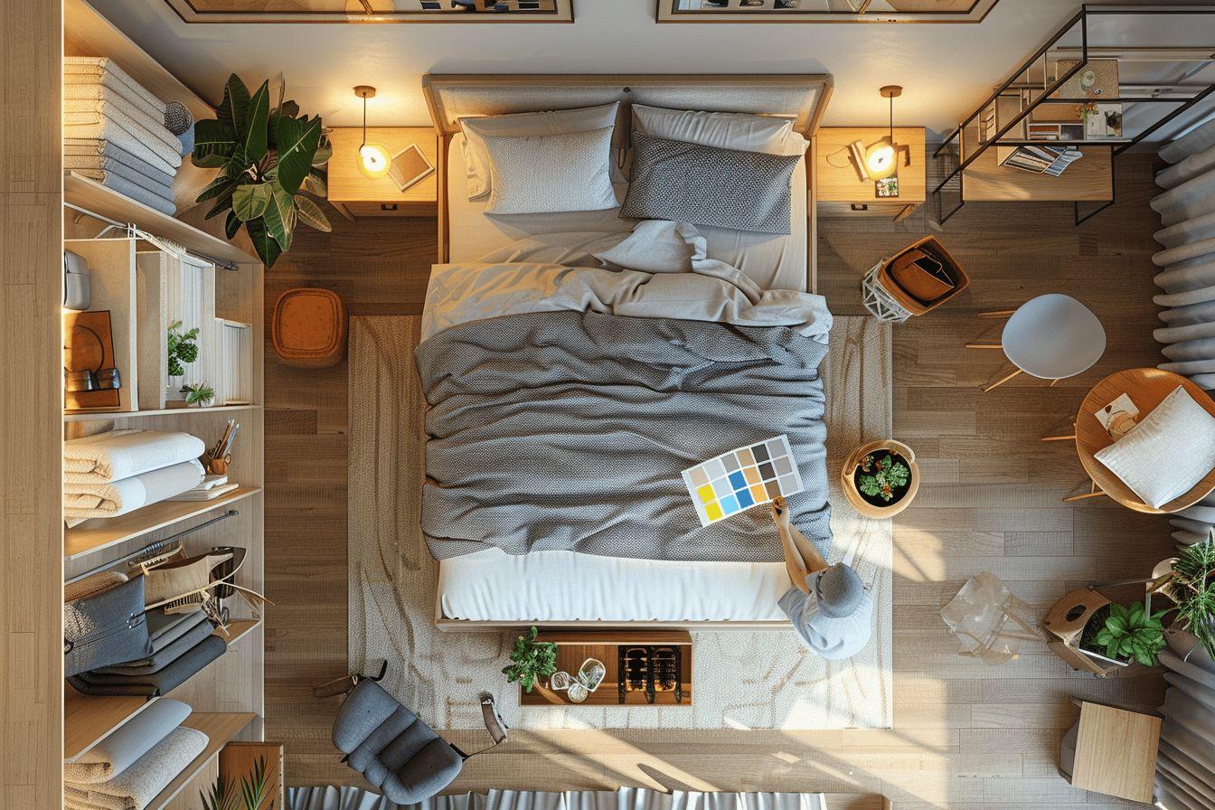 Comment aménager une suite parentale de 20m2 : astuces et idées pour optimiser l'espace