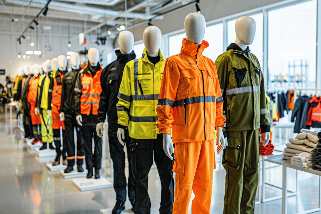 Vêtements de travail haute visibilité : vestes, pantalons et t-shirts pour ouvriers
