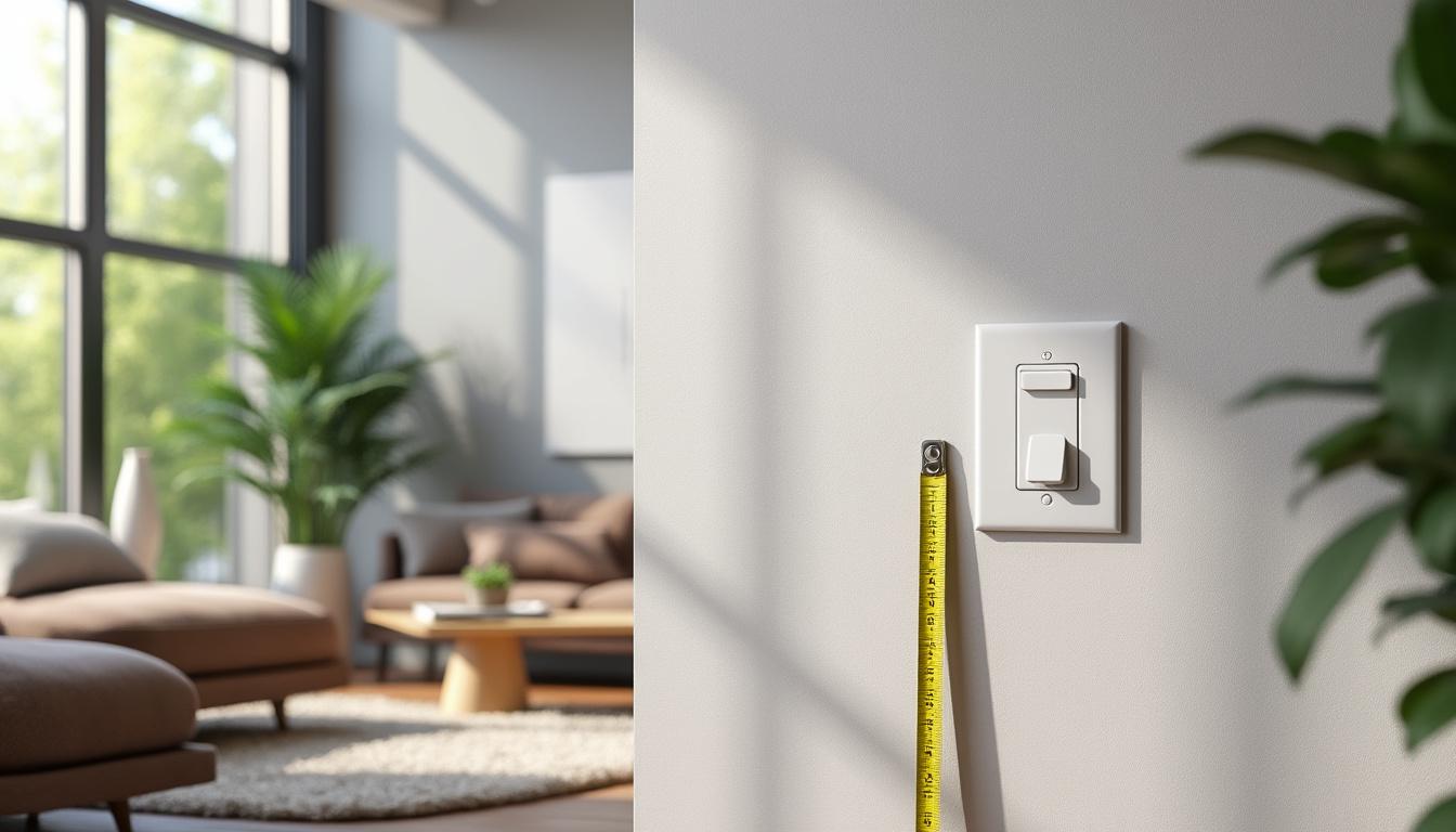 découvrez la hauteur idéale pour installer vos interrupteurs et améliorez le confort ainsi que la sécurité de votre espace. suivez nos conseils pratiques pour un aménagement optimal.