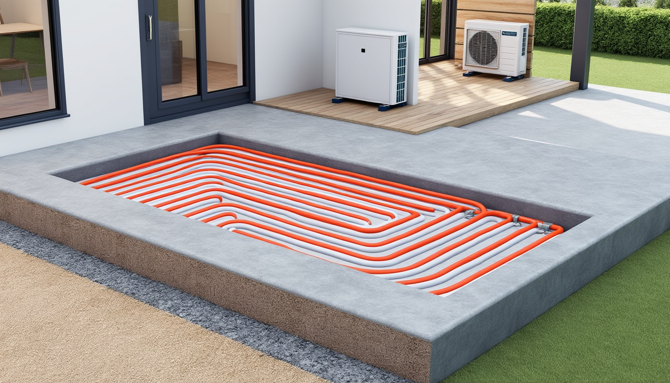découvrez les avantages, le fonctionnement et le coût d’un chauffage au sol avec pompe à chaleur. profitez d’un confort thermique optimal, d’économies d’énergie et d’une solution écologique pour votre habitation.