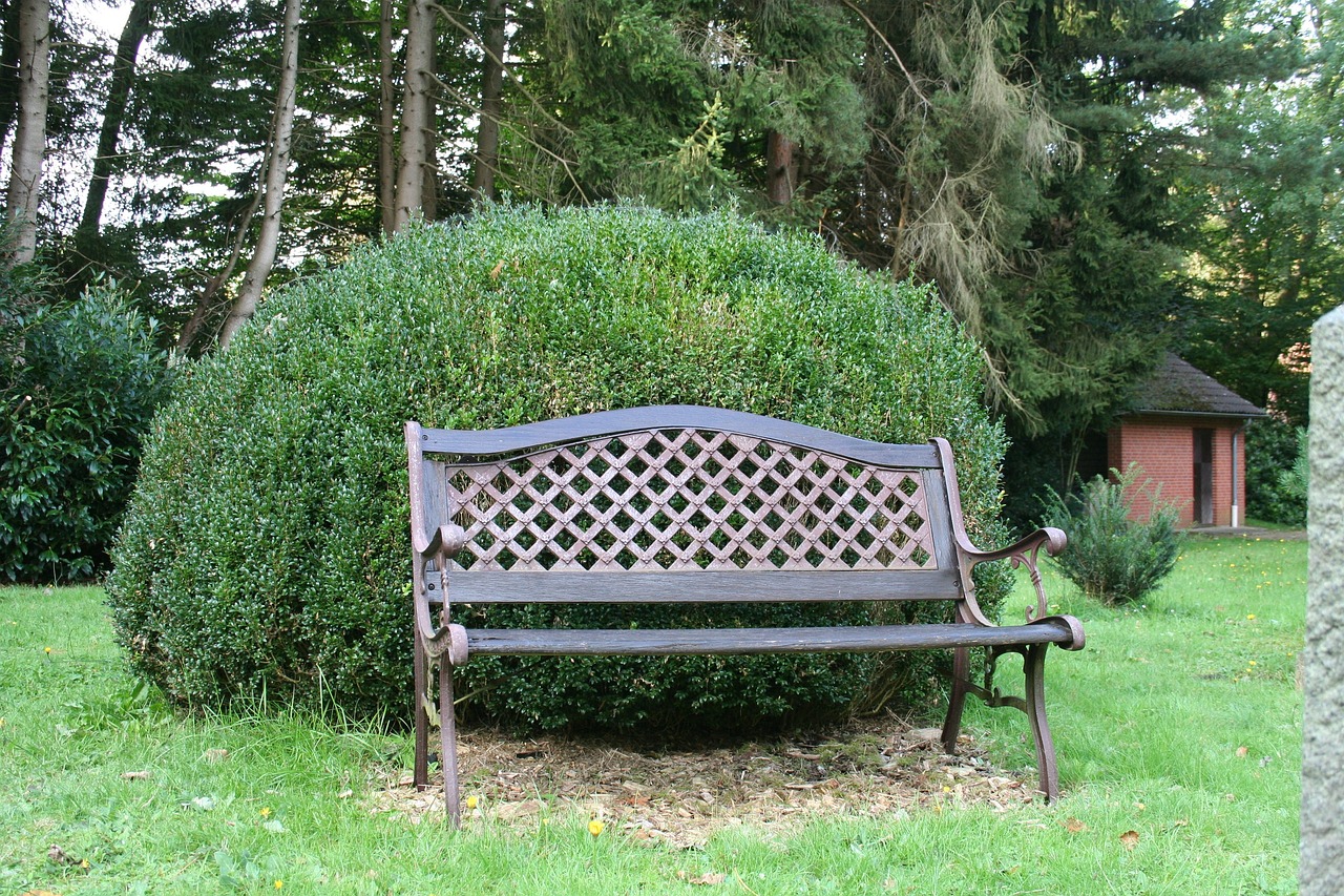 Choisir son banc de jardin