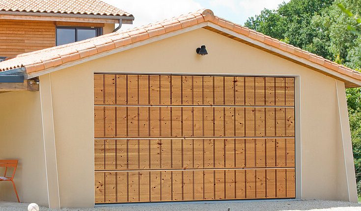 porte de garage sectionnelle