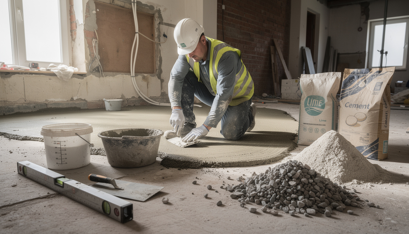 découvrez comment réaliser une dalle béton chaux durable et écologique, avec des conseils sur l'épaisseur recommandée pour garantir solidité et longévité.