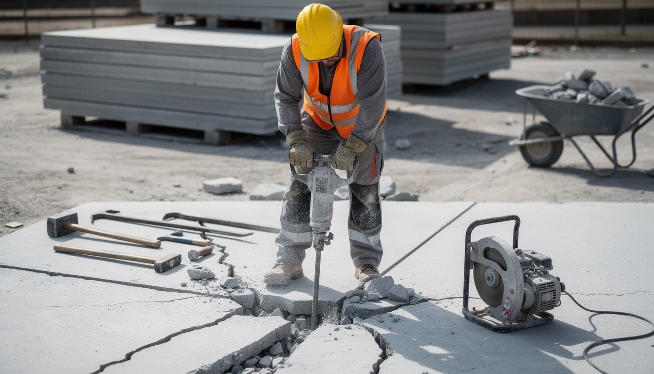 découvrez les méthodes efficaces et les outils indispensables pour casser une dalle béton en toute sécurité et simplicité.