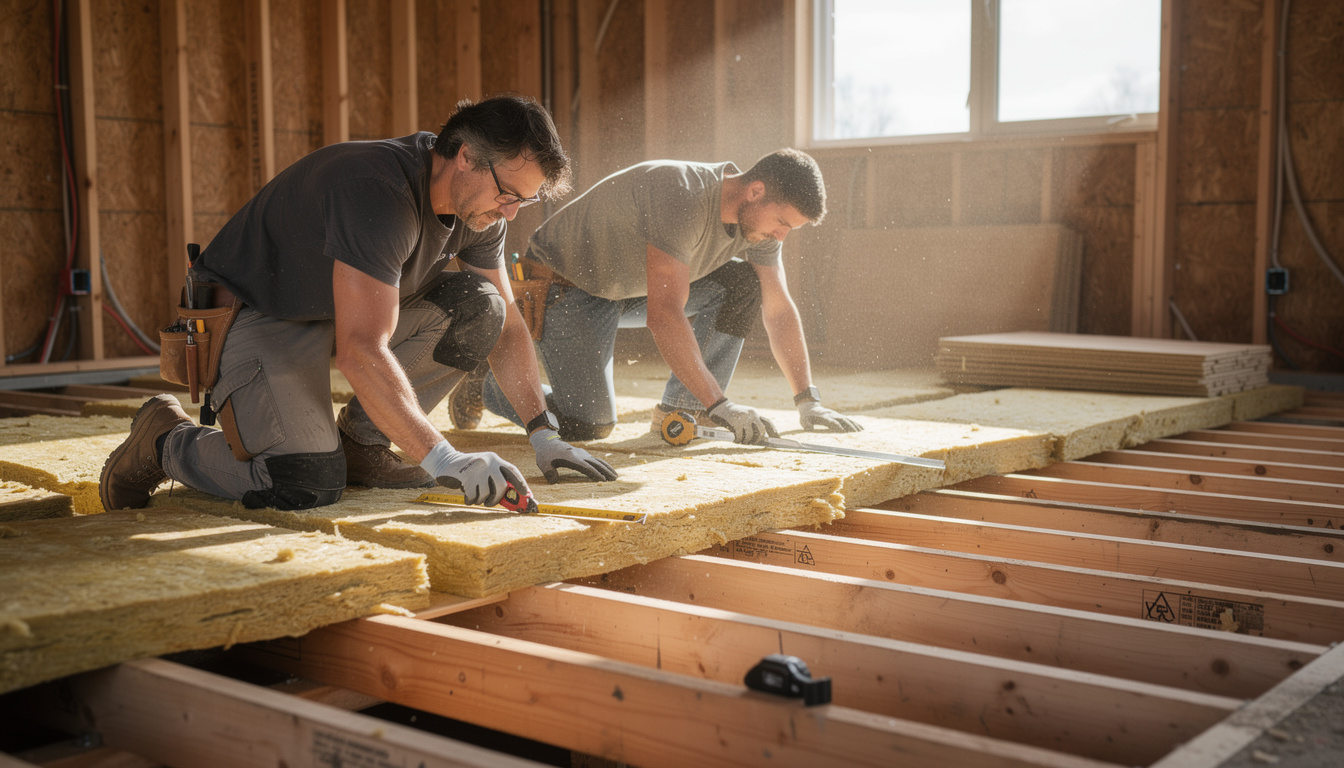 découvrez les techniques efficaces pour isoler un plancher bois entre solives, améliorant le confort thermique et acoustique de votre habitation.