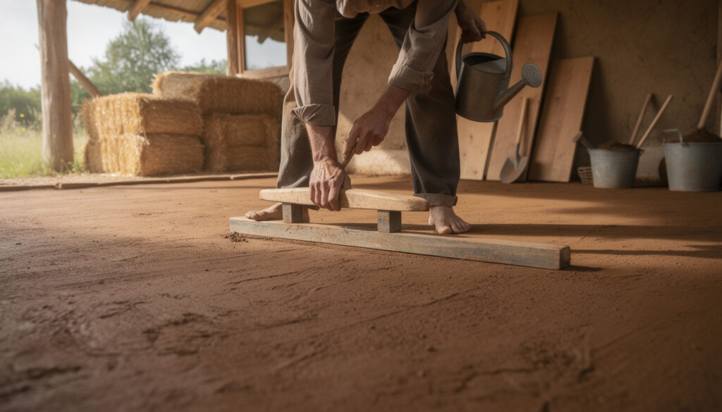 découvrez comment réaliser et entretenir un sol en terre battue, une solution naturelle et écologique pour un intérieur chaleureux et durable.