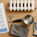 comment purger un radiateur outils et récipient