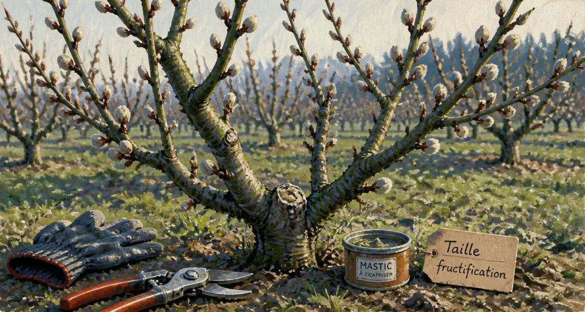 Quand tailler un pecher : taille de fructification, bourgeons et sécateur pour éviter le dépérissement