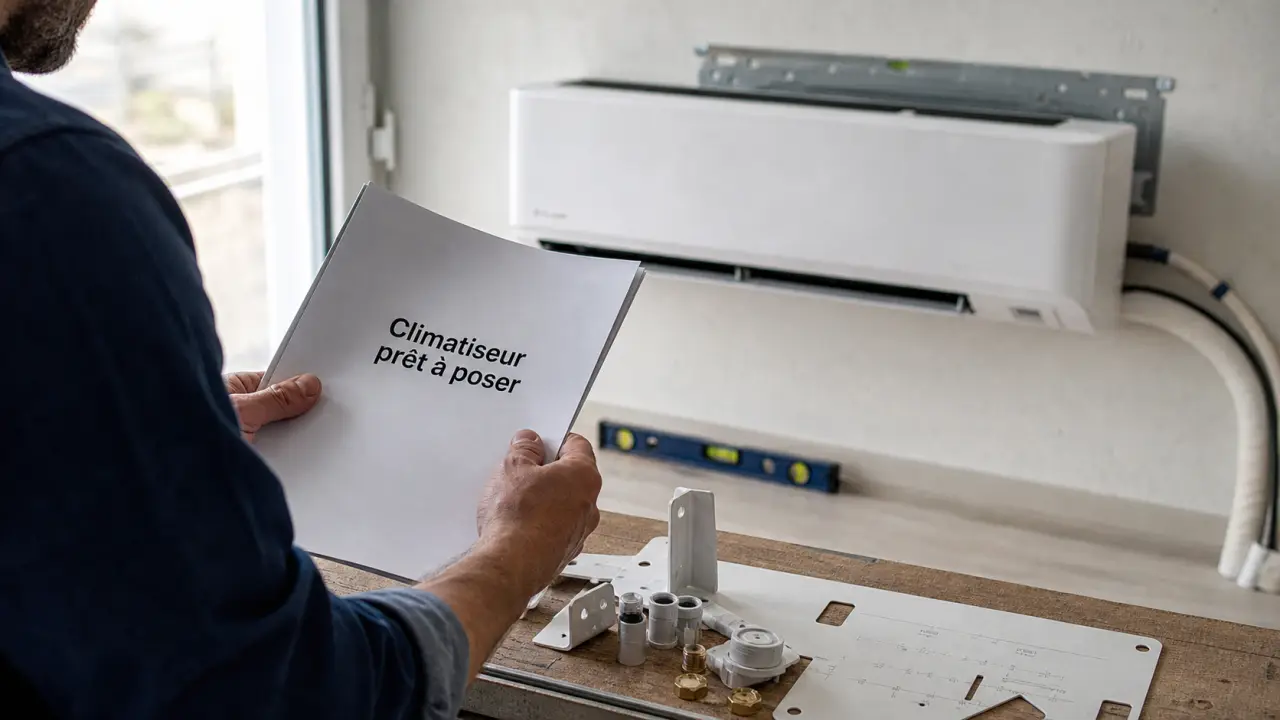 Climatiseur à installer soi même prêt-à-poser split