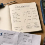 Taux horaire electricien : devis et frais à vérifier