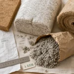 Isolant biosourcé : lambda et contrôle humidité pour toiture et murs