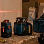 Niveau laser prix : niveau laser sur établi