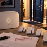 Alarme maison : centrale sans fil et détecteurs d’ouverture