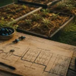 Arrosage automatique goutte-à-goutte pour jardin autonome et économe