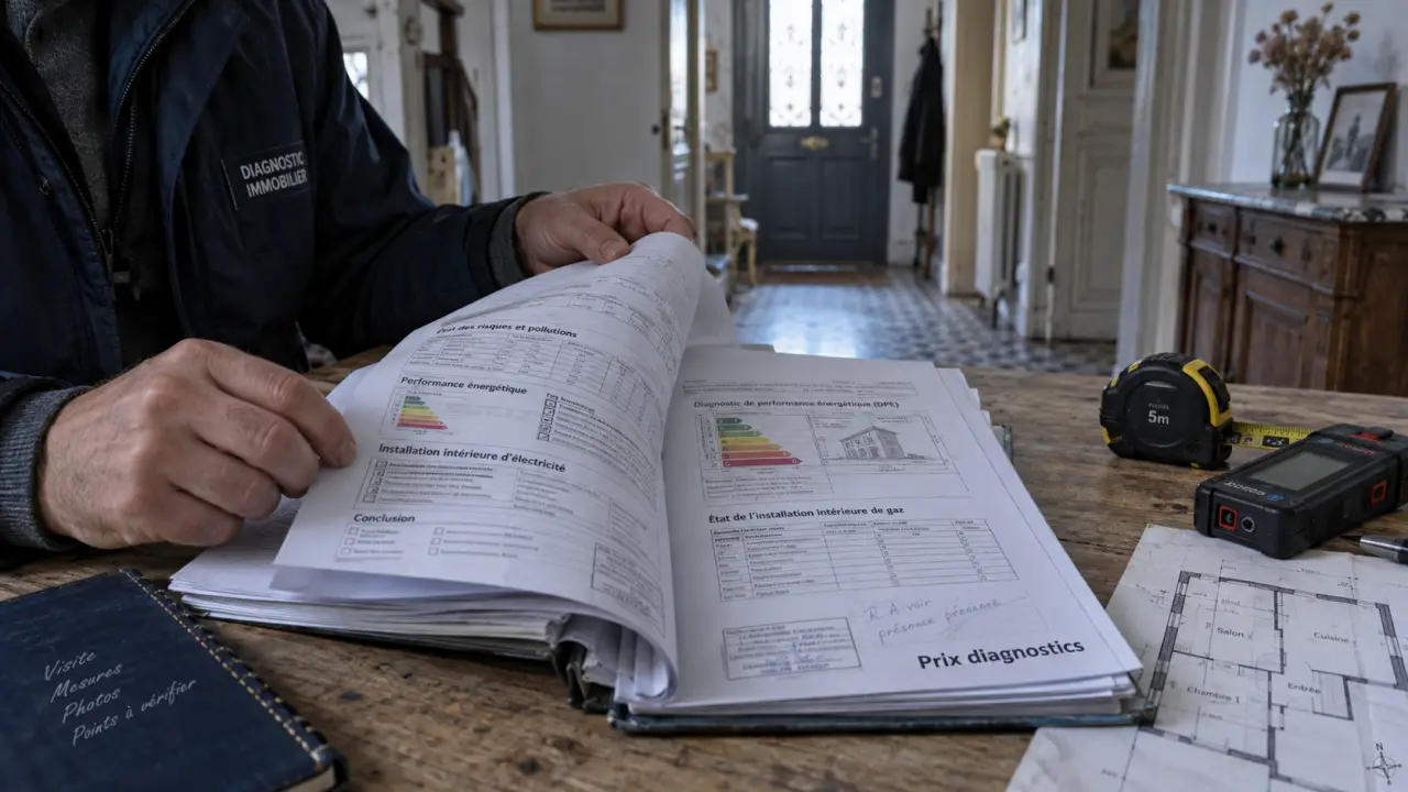 Diagnostic pour vendre une maison prix : contrôles avant vente pour la vente