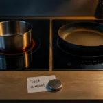Induction ou vitro céramique : test aimant sur plaques vitrocéramique et induction