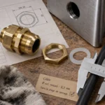 Presse etoupe laiton : câble au bon diamètre et joint étanche