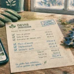 Travaux jardinage : devis avec main-d’œuvre, déplacements et déchets verts